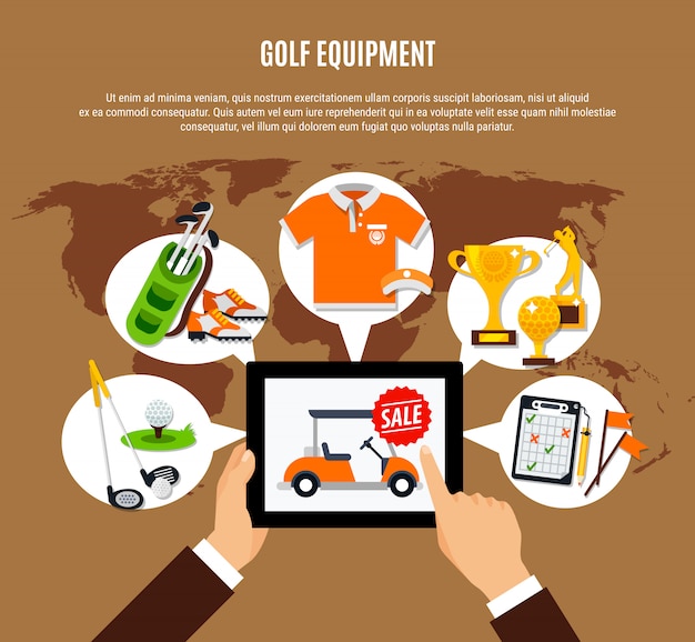 Golf Equipment Buying Online Composition
