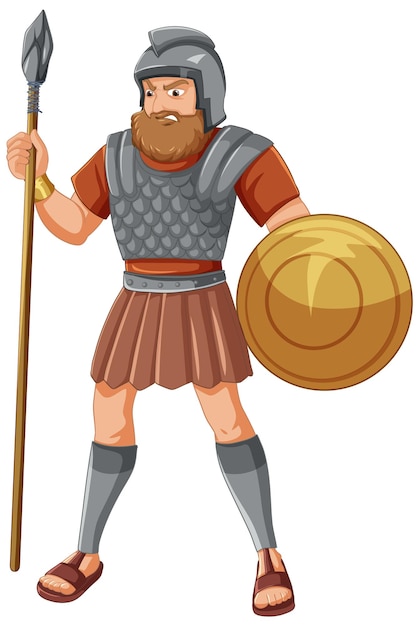 Goliath A Cartoon Character from the Religious Bible Story