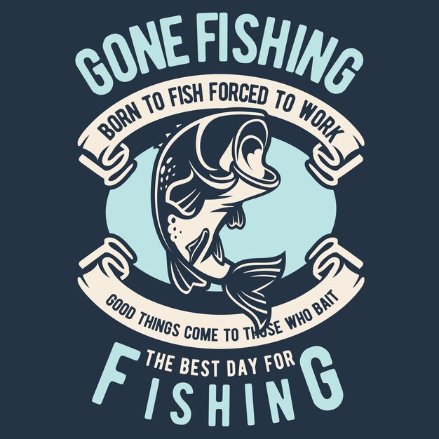 Download Gone Fishing Vectors, Photos and PSD files | Free Download