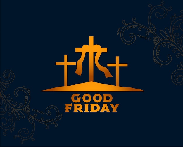 Good friday holy week celebration background