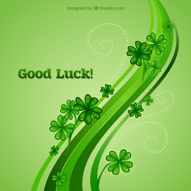 Free Vector good luck background