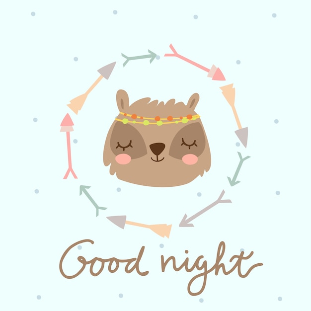 Good night boho badger