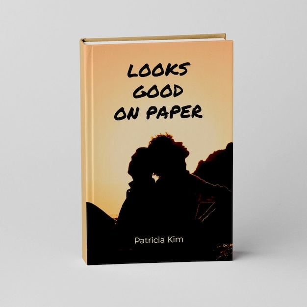 Free vector good on paper wattpad book cover