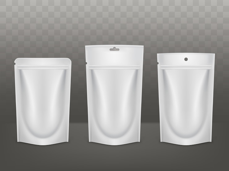 Free Vector goods polyethylene packaging types 