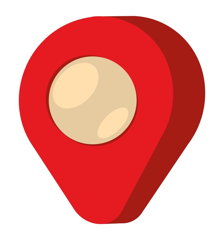 Free Vector gps navigation pin