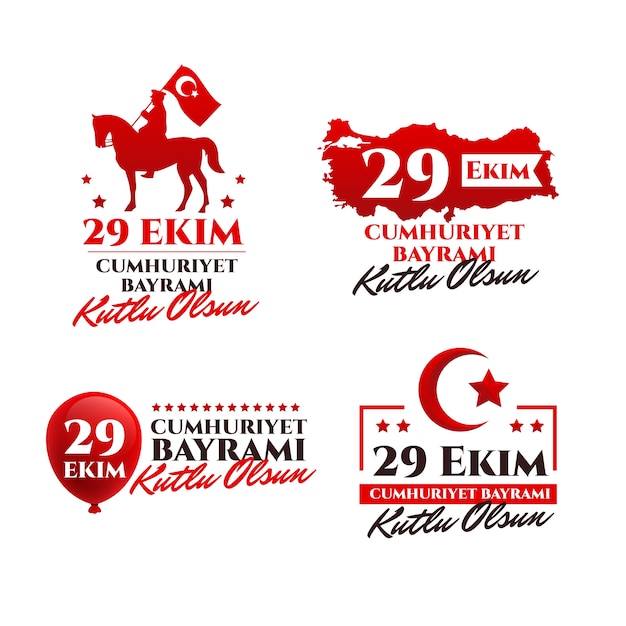 Collezione di badge ekim sfumati 29