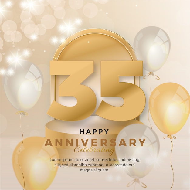 グラデーション35周年と誕生日