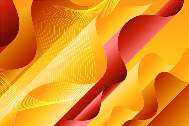 Gradient 3d folds background