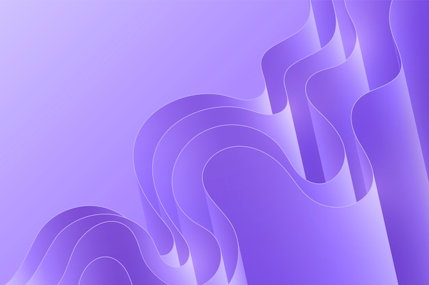 Gradient 3d folds background