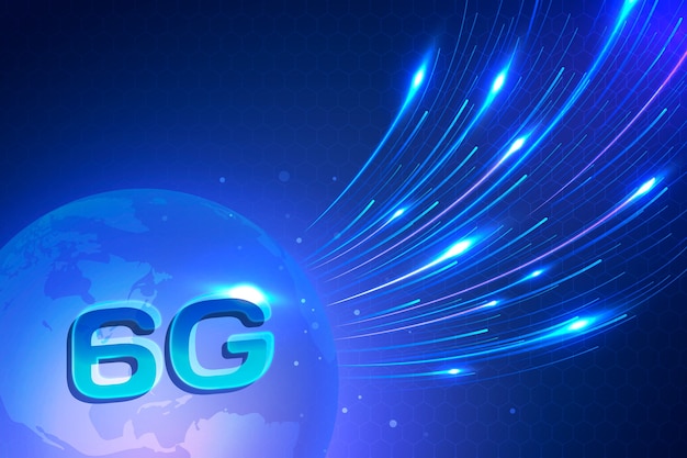 Бесплатное векторное изображение Градиентный фон 6g