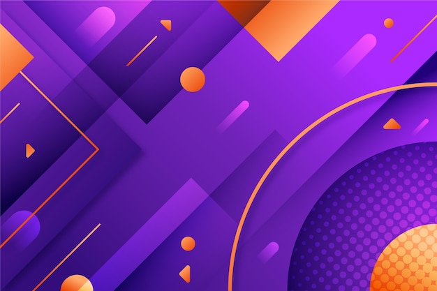 Free vector gradient abstract background design