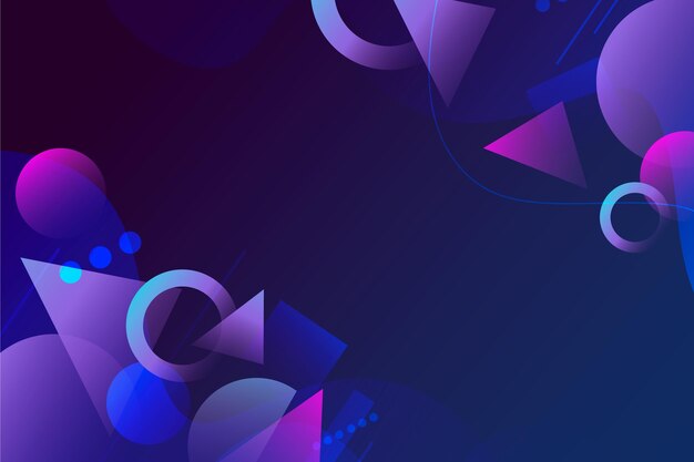 Gradient abstract background