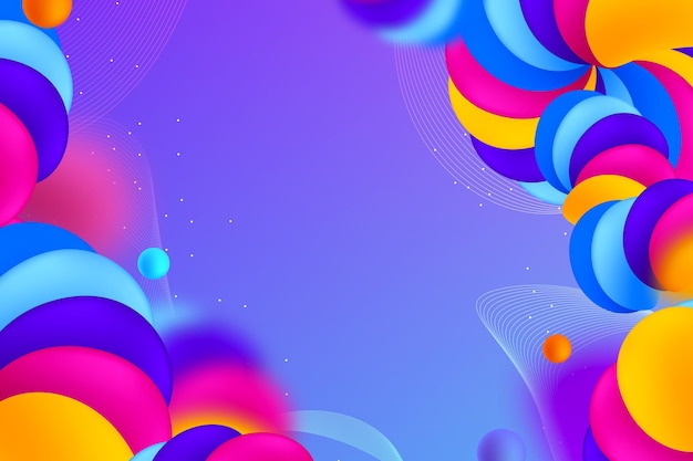 Gradient abstract background