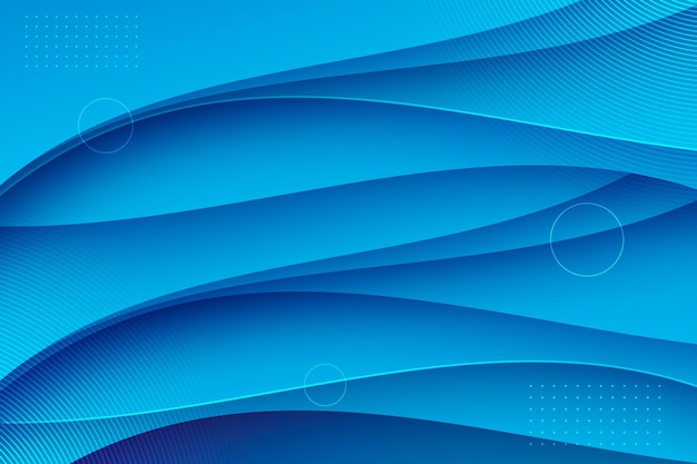 Gradient abstract blue background