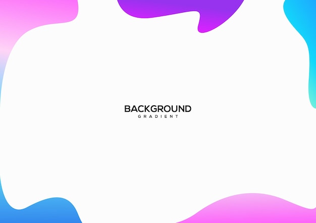 Free vector gradient abstract colorful background