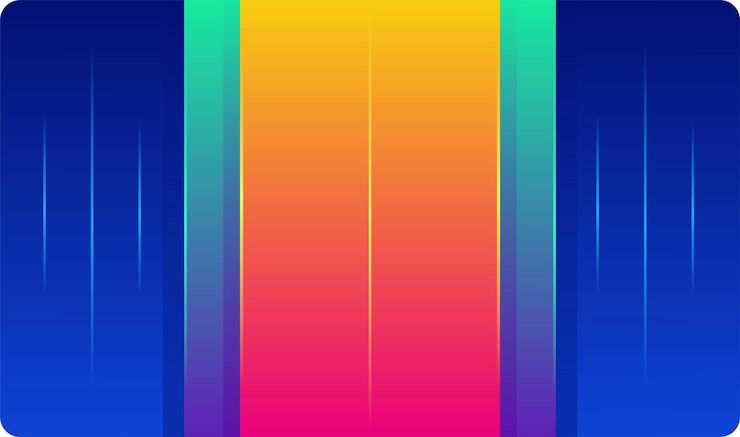 Free Vector gradient abstract geometric background