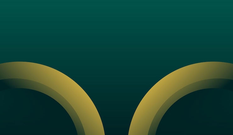 Free Vector gradient abstract luxury green wave background
