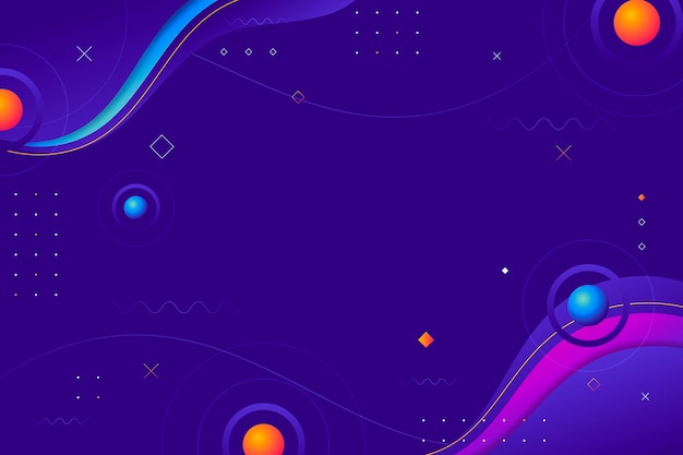 Free vector gradient abstract motion background