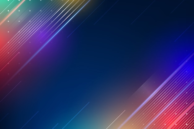 Gradient abstract with diagonal lines background