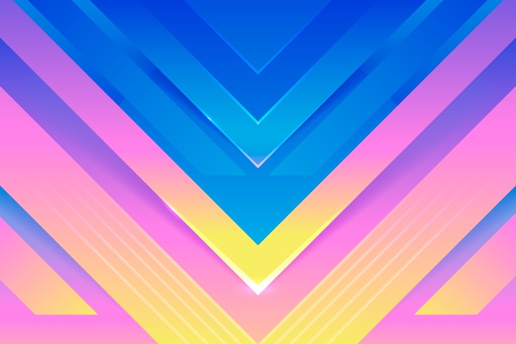 Free Vector gradient abstract with diagonal lines background