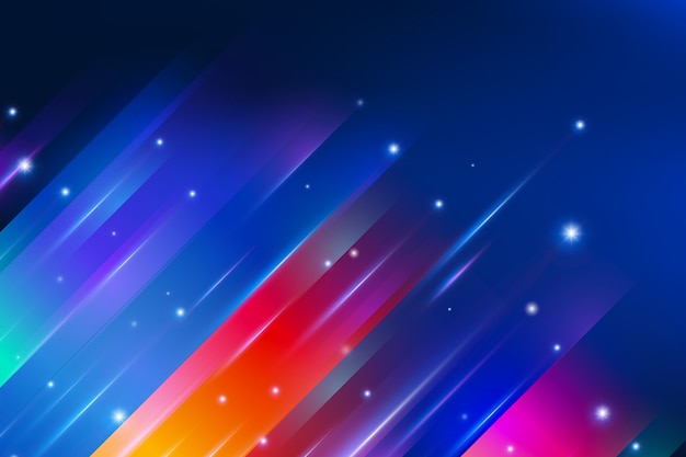 Gradient abstract with diagonal lines background