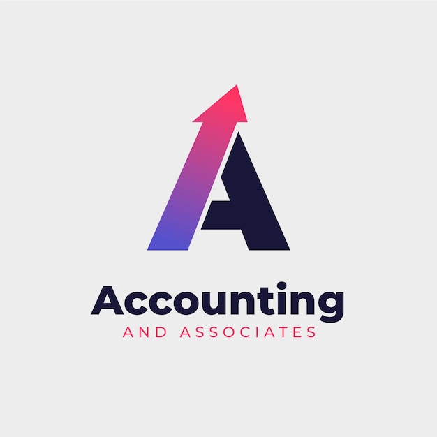 Gradient accounting logo