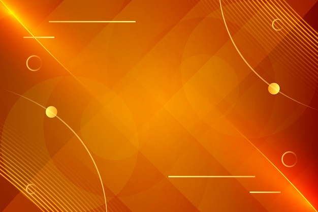 Free vector gradient amber background