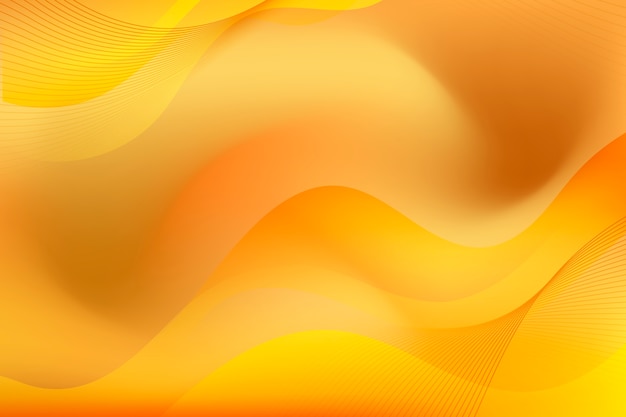 Free vector gradient amber background