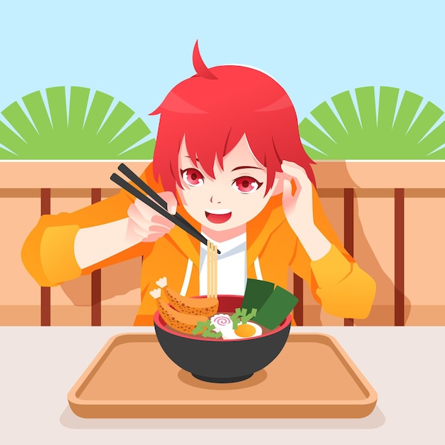 Anime Girl Eating Stock Illustrations  178 Anime Girl Eating Stock  Illustrations Vectors  Clipart  Dreamstime