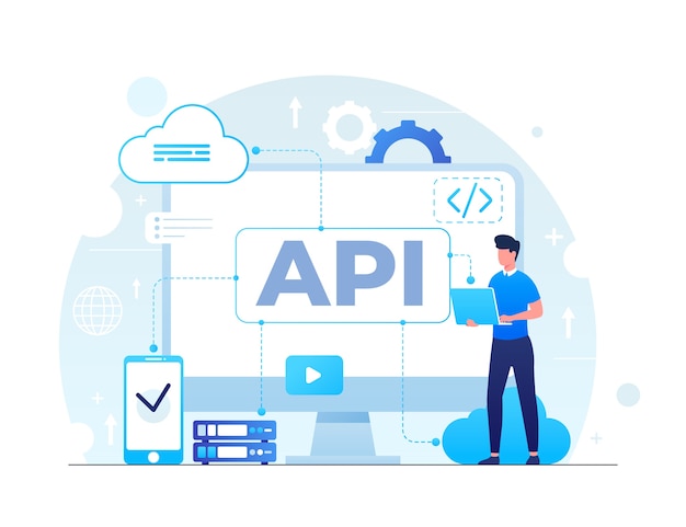 Иллюстрация градиента API