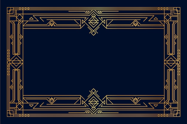 Art Deco Background Vector Templates – Free Download | Free Stock Photo