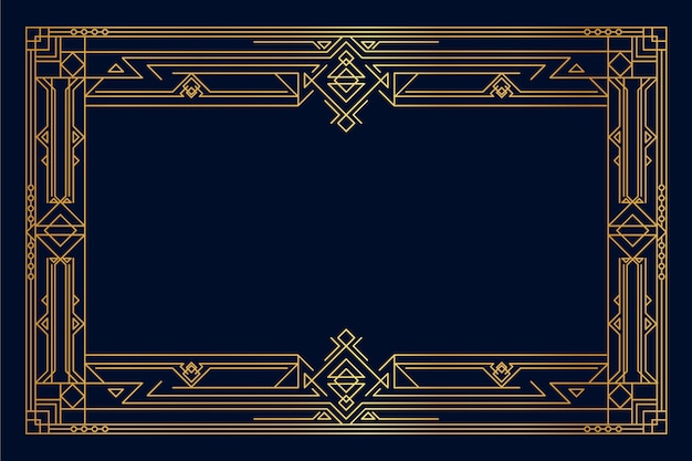 Art Deco Background Vector Templates – Free Download | Free Stock Photo