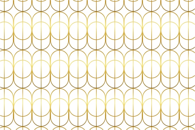 Free vector gradient art deco pattern design