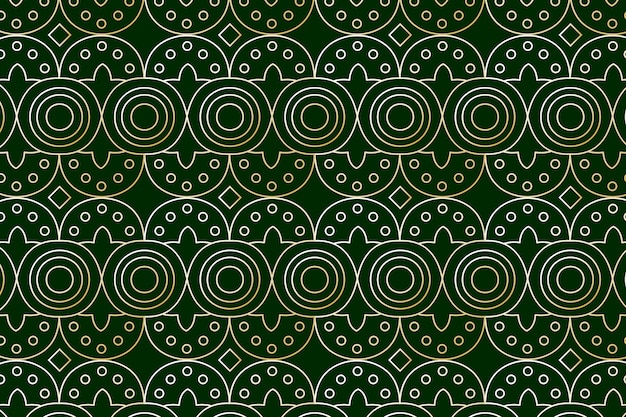 Vettore gratuito design pattern art deco gradiente