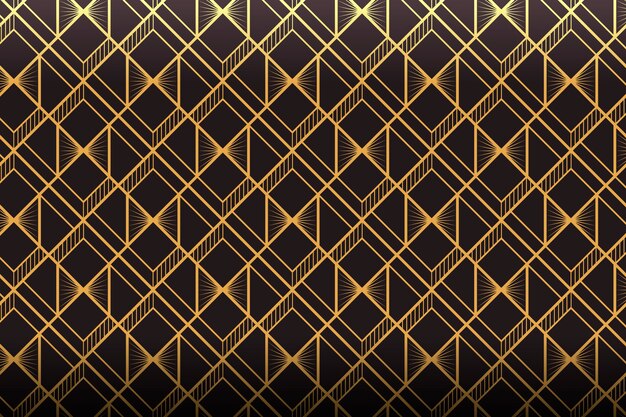 Gradient art deco pattern