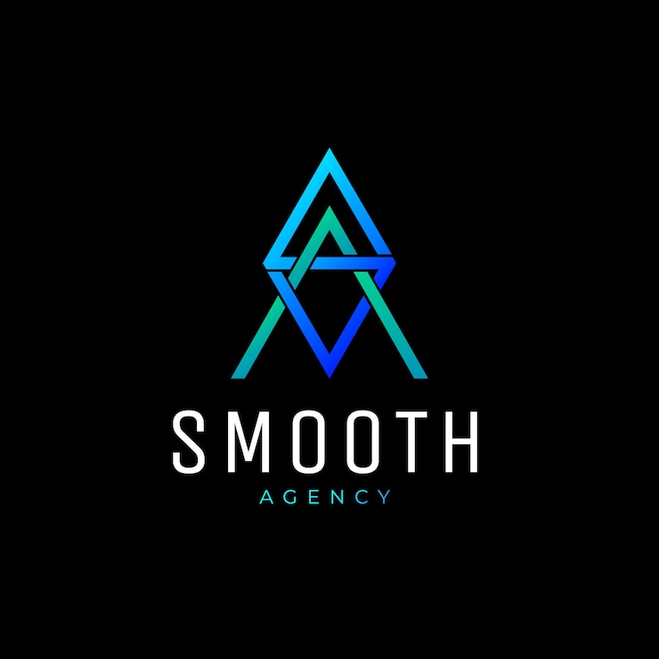 Free Vector gradient as  logo template