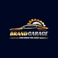 Gradient auto parts logo design