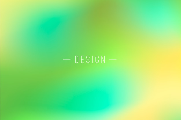 Gradient background in green tones