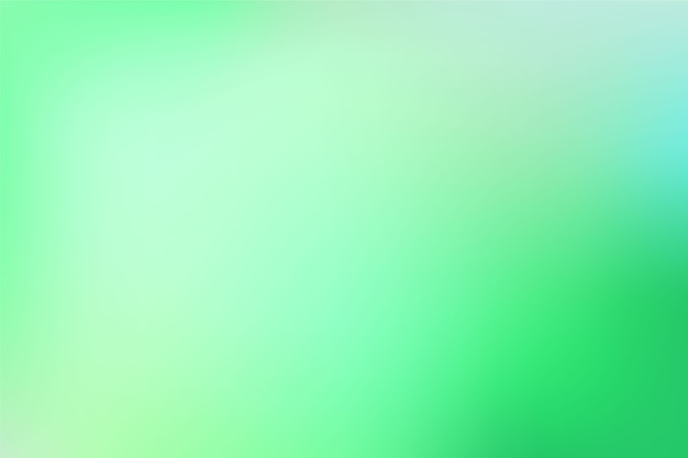 Free vector gradient background in green tones