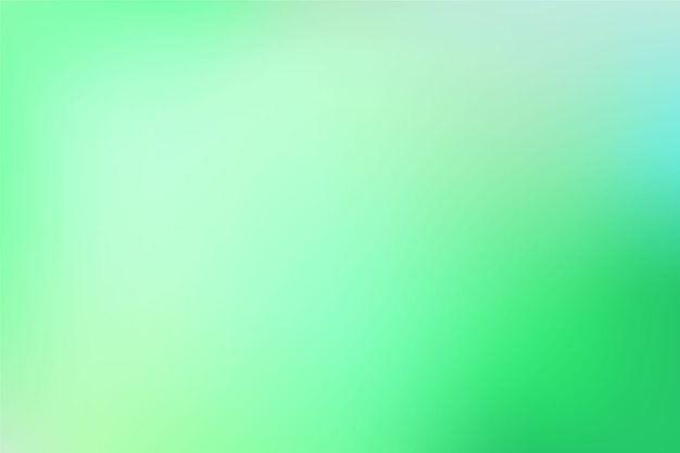 Gradient background in green tones