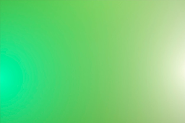 Gradient background in green tones