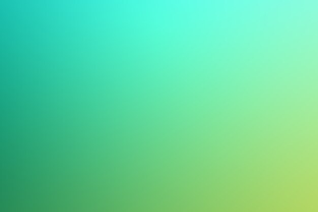 Gradient background in green tones