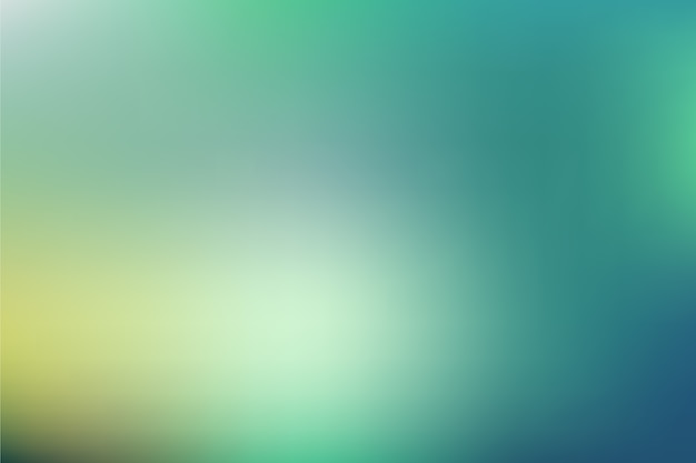 Free vector gradient background in green tones