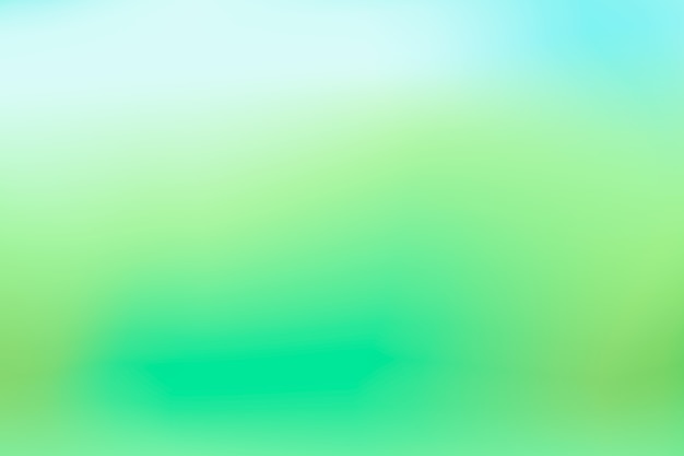 Free vector gradient background in green tones