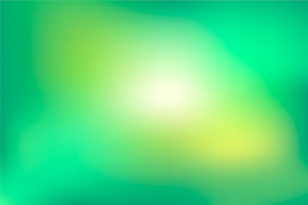 Gradient background in green tones