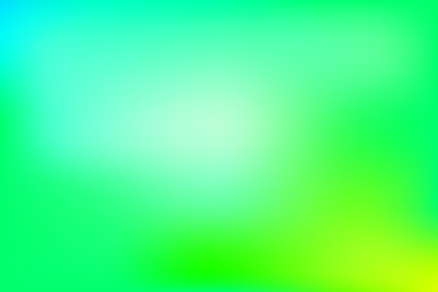 Gradient background in green tones