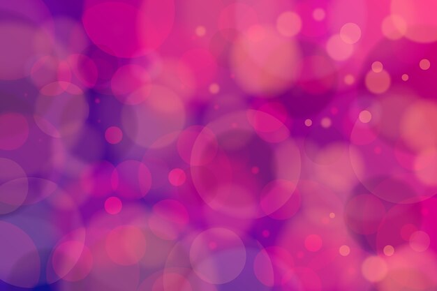 Gradient background with bokeh effect