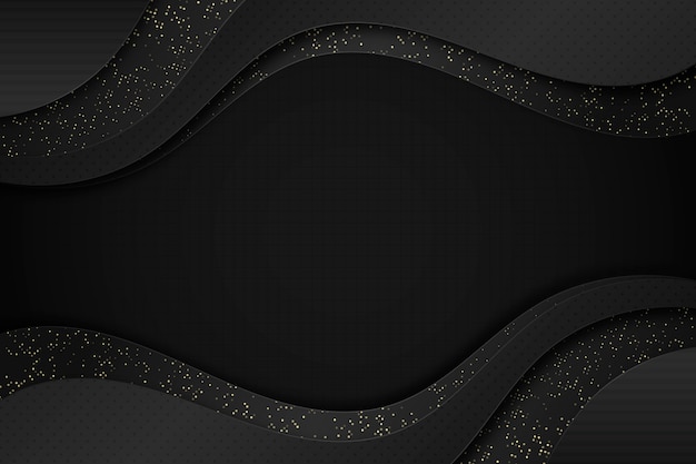 Gradient black background with golden textures