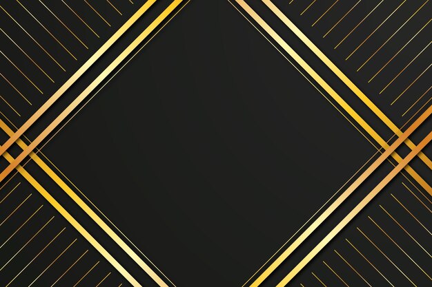 Gradient black backgrounds with golden frames