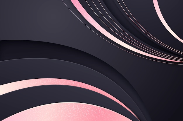 Gradient black and rose gold background